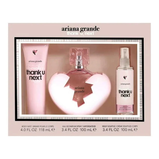 ARIANA GRANDE THANK U NEXT EDP SET 100 ML.