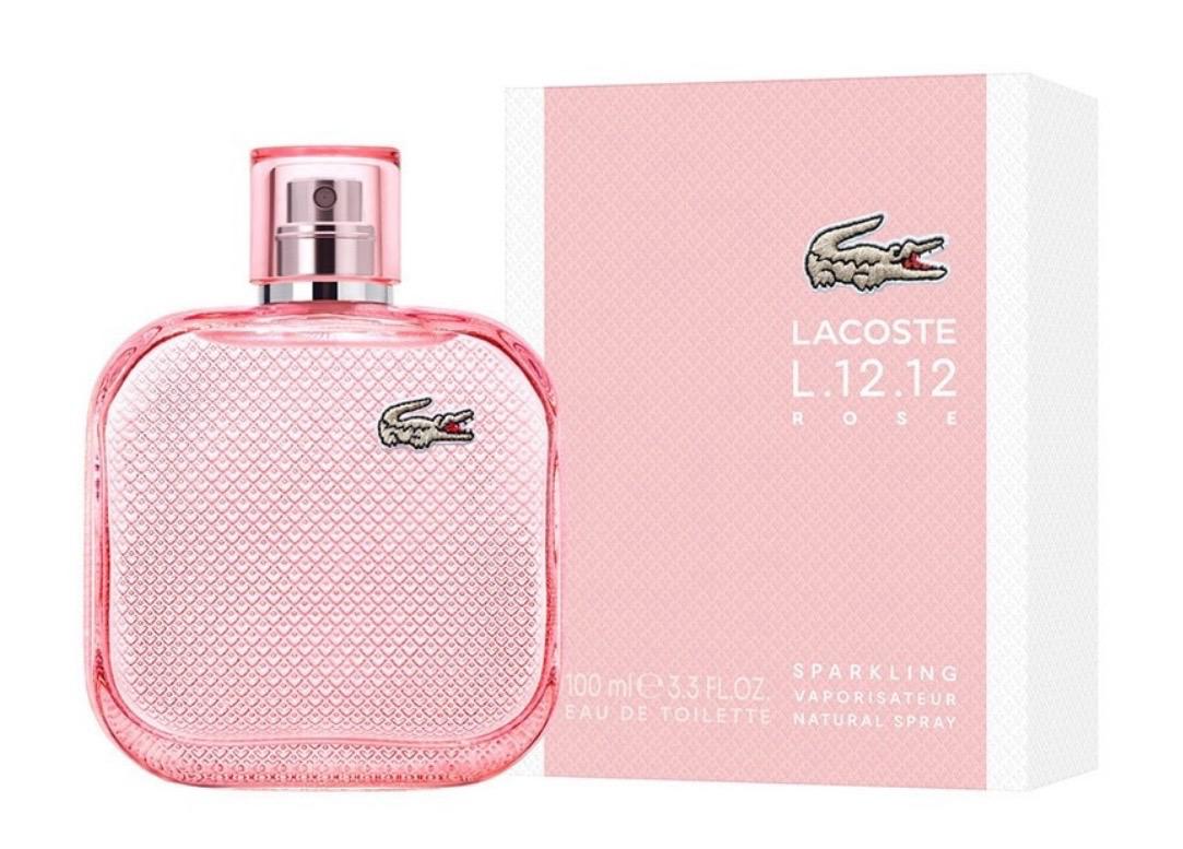 LACOSTE ROSE SPARKLING EDT 100 ML.