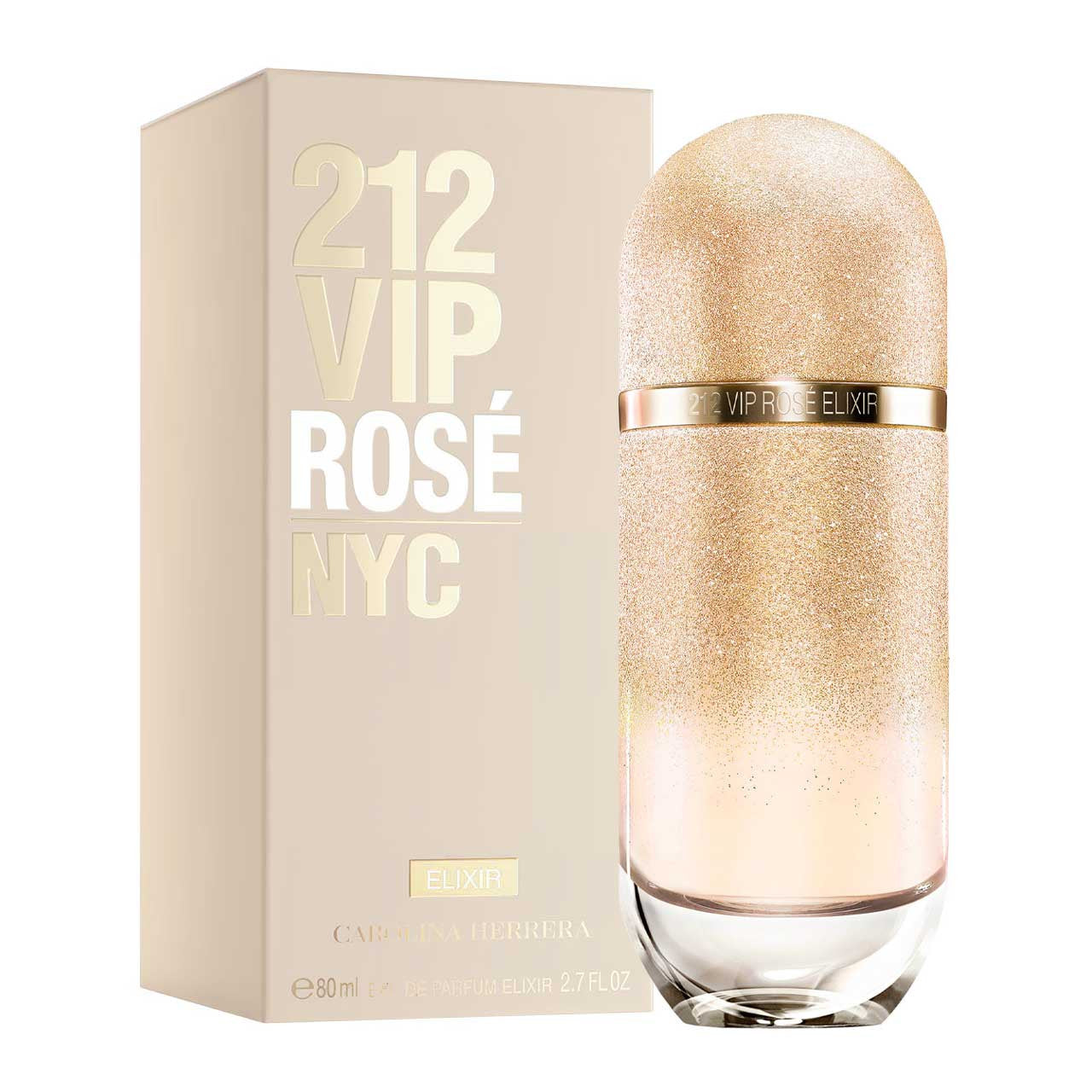 CAROLINA HERRERA 212 VIP ROSE ELIXIR EDP 80 ML.