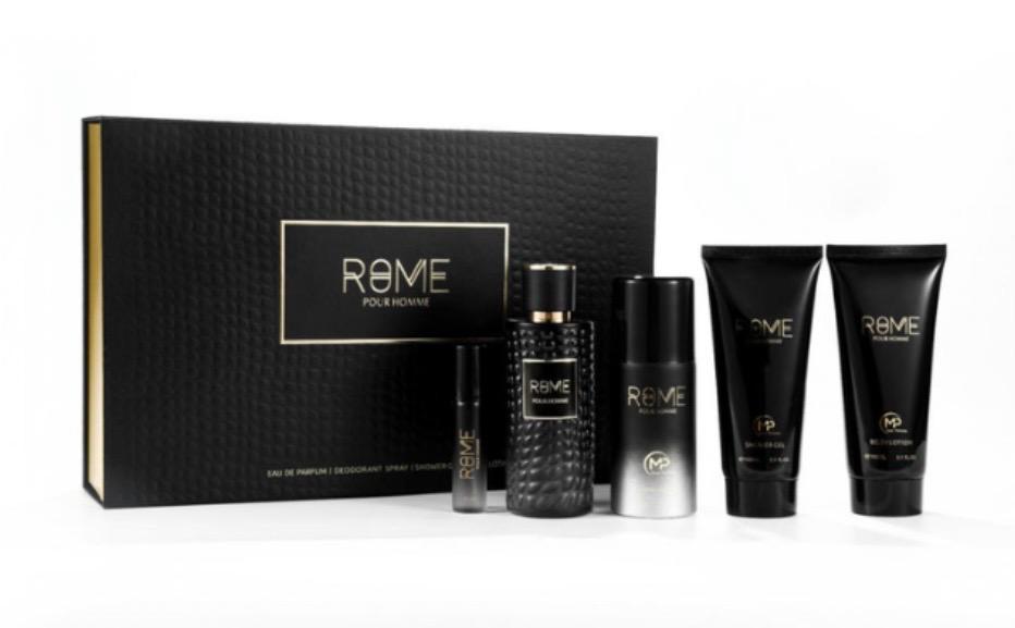 MAST PERFUME ROME POUR HOMME SET 5 PCS 100 ML.