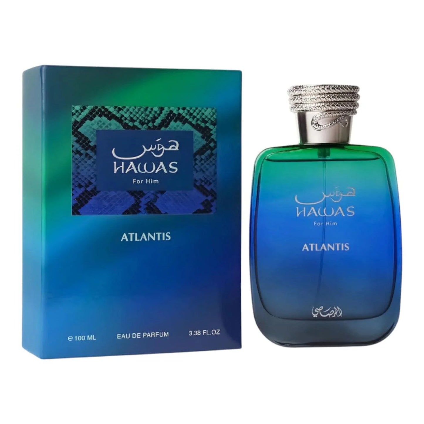 RASASI HAWAS ATLANTIS EDP 100 ML.