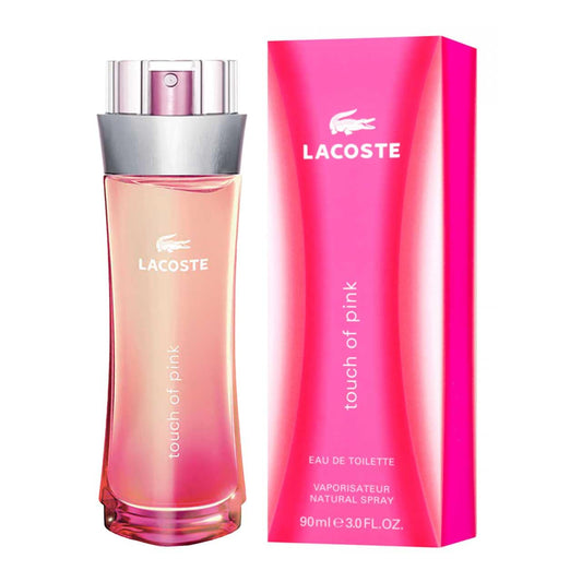 LACOSTE TOUCH OF PINK EDT 90 ML.