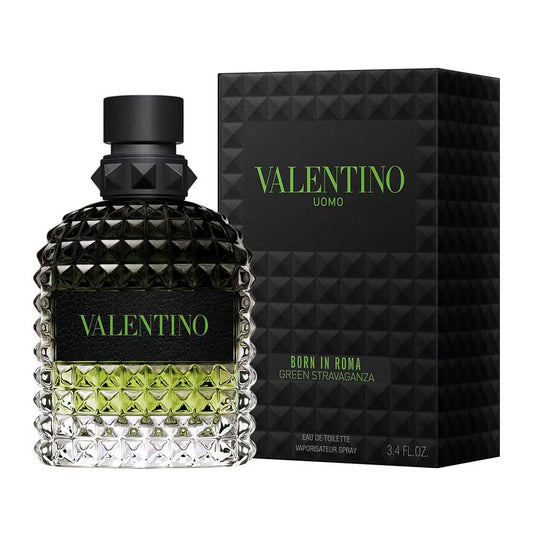 VALENTINO UOMO BORN IN ROMO GREEN STRAVAGANZA EDT 100 ML.