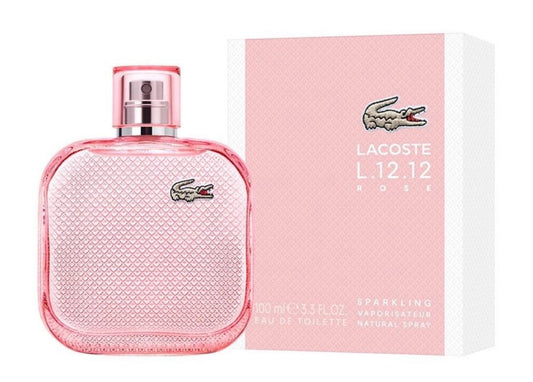 LACOSTE ROSE SPARKLING EDT 100 ML.