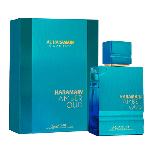 AL HARAMAIN AMBER OUD AQUA DUBAI EXTRAIT 100 ML.