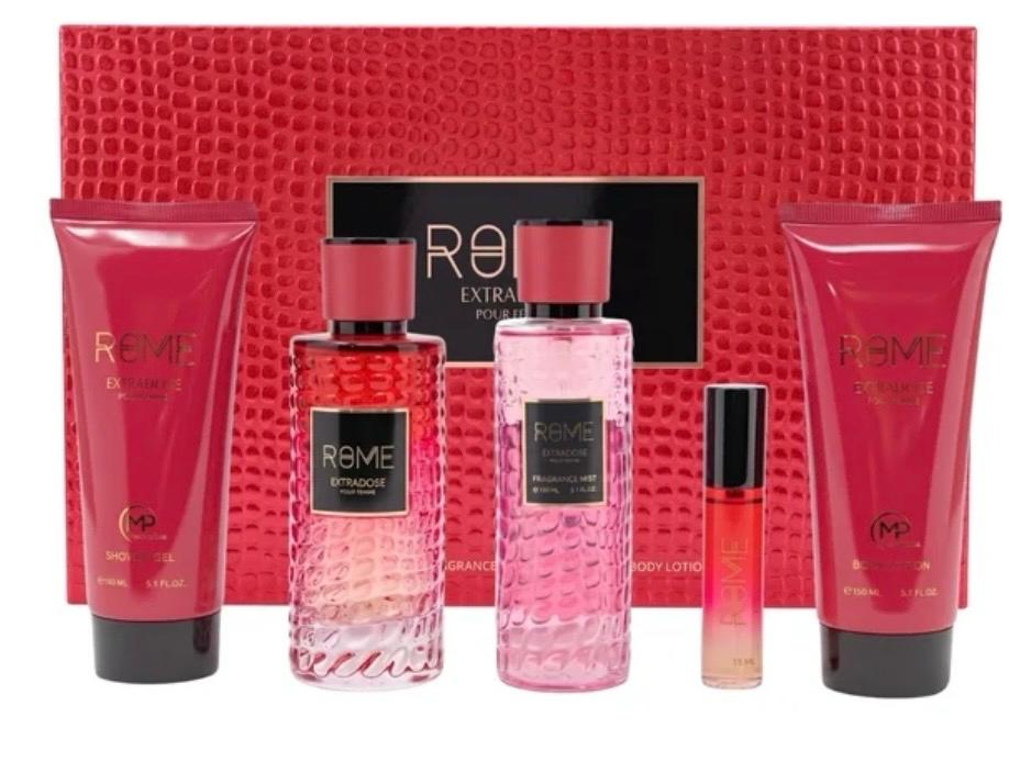 MAST PARFUME ROME EXTRADOSE POUR FEMME EDP SET 5 PCS 100 ML.