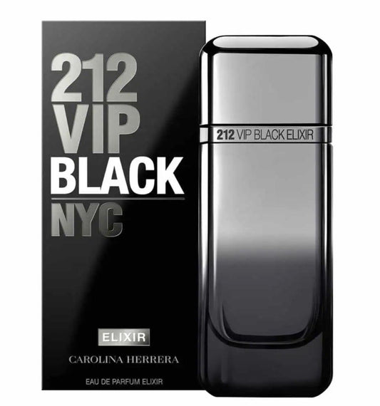 CAROLINA HERRERA 212 VIP BLACK ELIXIR EDP 100 ML.