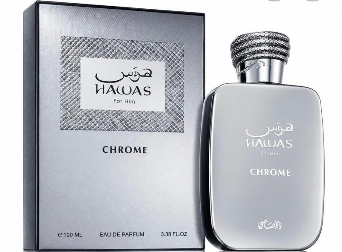 RASASI HAWAS CHROME MEN EDT 100 ML.