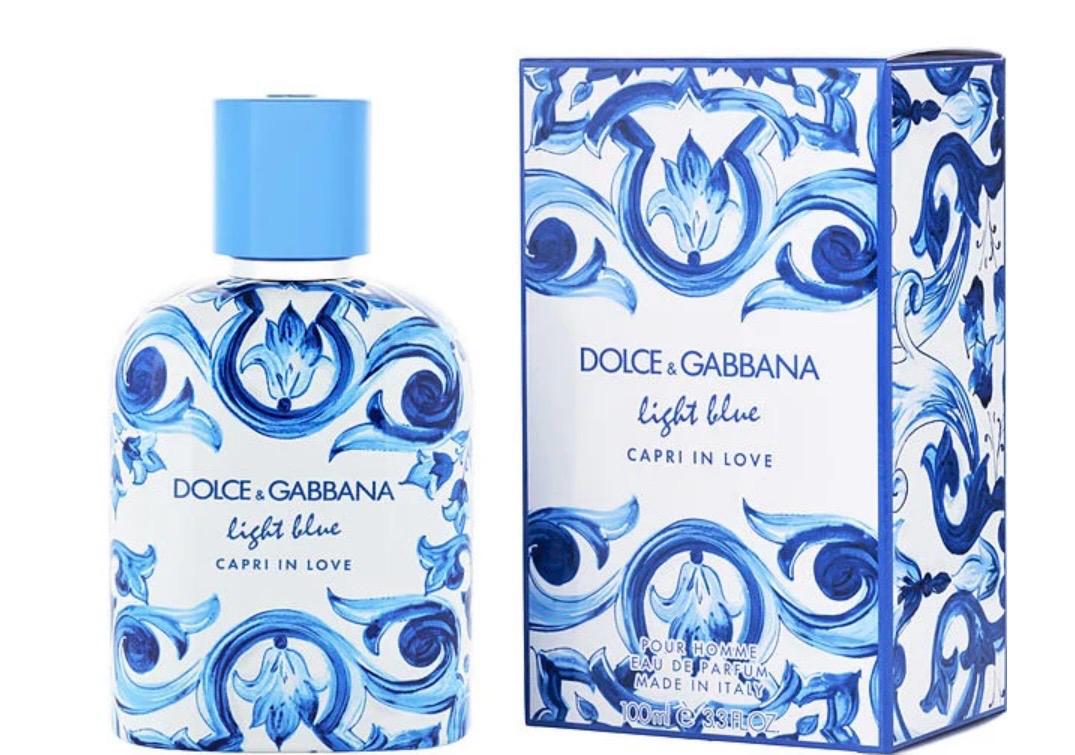 DOLCE & GABBANA LIGHT LUE CAPRI IN LOVE EDP 100 ML.